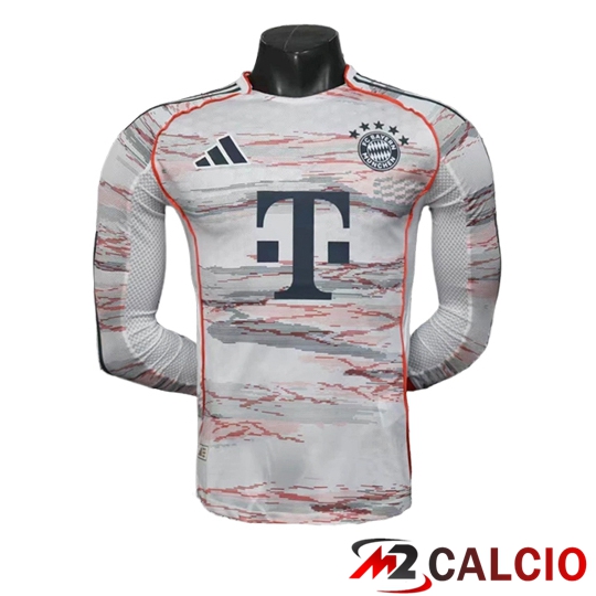 Maglie Calcio Bayern Monaco Seconda Manica Lunga 2025 2026