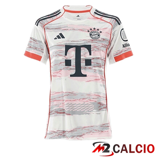 Maglie Calcio Personalizzate,Tute Calcio Squadre,Maglia Nazionale Italiana Calcio | Maglie Calcio Bayern Monaco Donna Seconda 2025 2026