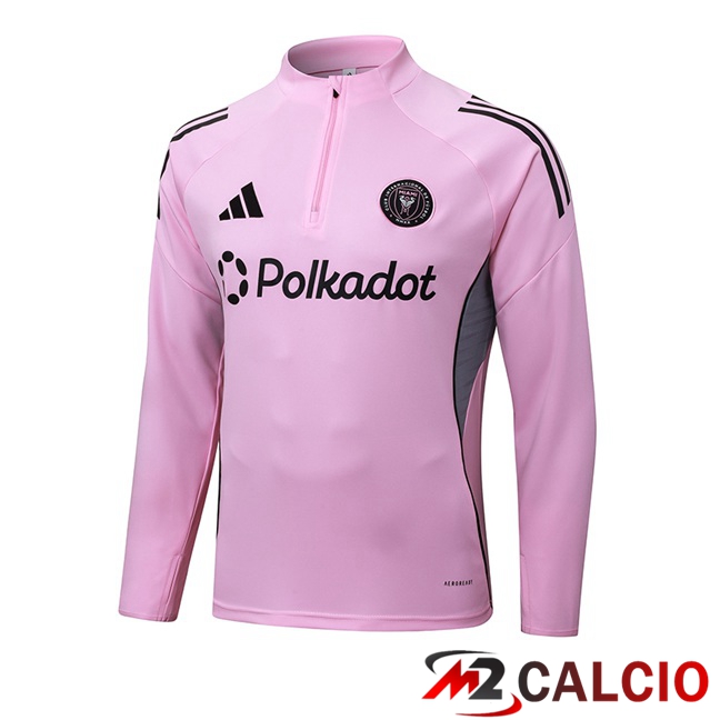 Maglie Calcio Personalizzate,Tute Calcio Squadre,Maglia Nazionale Italiana Calcio | Felpa Allenamento Inter Miami CF Rosa 2025/2026