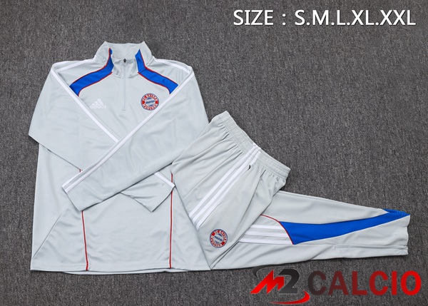 Insieme Tuta Calcio Bayern Monaco Grigio 2025/2026