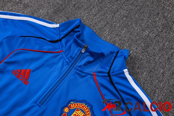 Insieme Tuta Calcio Manchester United Blu 2025/2026