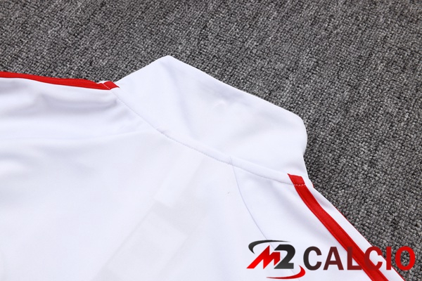 Insieme Tuta Calcio - Giacca Bayern Monaco Bianco 2025/2026