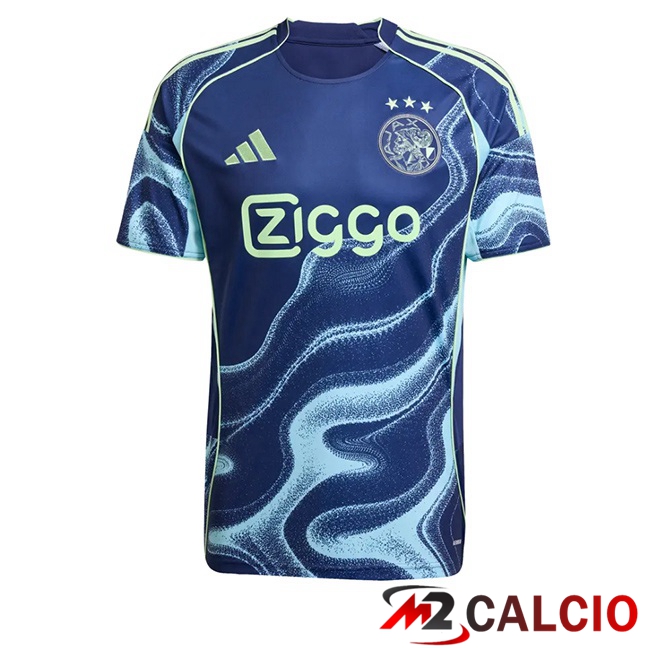 Maglie Calcio Personalizzate,Tute Calcio Squadre,Maglia Nazionale Italiana Calcio | Maglie Calcio AFC Ajax Seconda Blu 2025/2026