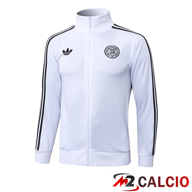 Maglie Calcio Personalizzate,Tute Calcio Squadre,Maglia Nazionale Italiana Calcio | Giacca Calcio Germania Bianco 2025/2026