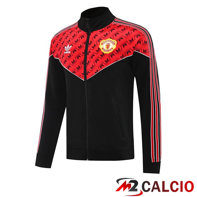 Maglie Calcio Personalizzate,Tute Calcio Squadre,Maglia Nazionale Italiana Calcio | Giacca Calcio Manchester United Rosso Nero 2025/2026