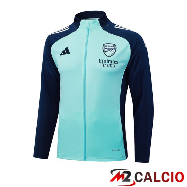 Maglie Calcio Personalizzate,Tute Calcio Squadre,Maglia Nazionale Italiana Calcio | Giacca Calcio Arsenal Verde Blu Reale 2025/2026