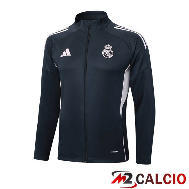 Giacca Calcio Real Madrid Blu Reale 2025/2026