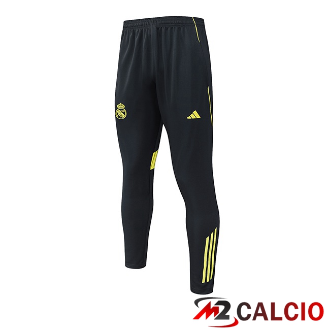 Maglie Calcio Personalizzate,Tute Calcio Squadre,Maglia Nazionale Italiana Calcio | Pantaloni Da Allenamento Real Madrid Nero 2025/2026