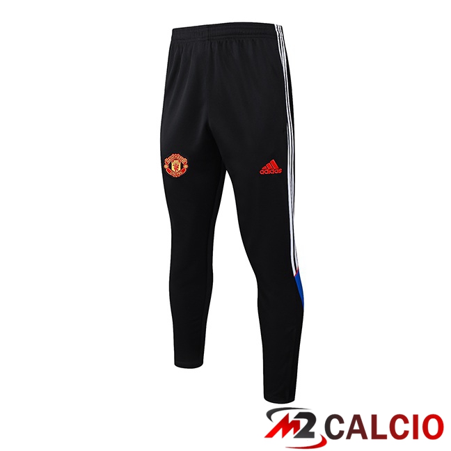 Maglie Calcio Personalizzate,Tute Calcio Squadre,Maglia Nazionale Italiana Calcio | Pantaloni Da Allenamento Manchester United Nero 2025/2026