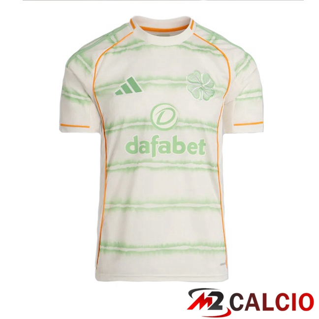 Maglie Calcio Personalizzate,Tute Calcio Squadre,Maglia Nazionale Italiana Calcio | Maglie Calcio Celtic FC Terza Verde Bianco 2025/2026