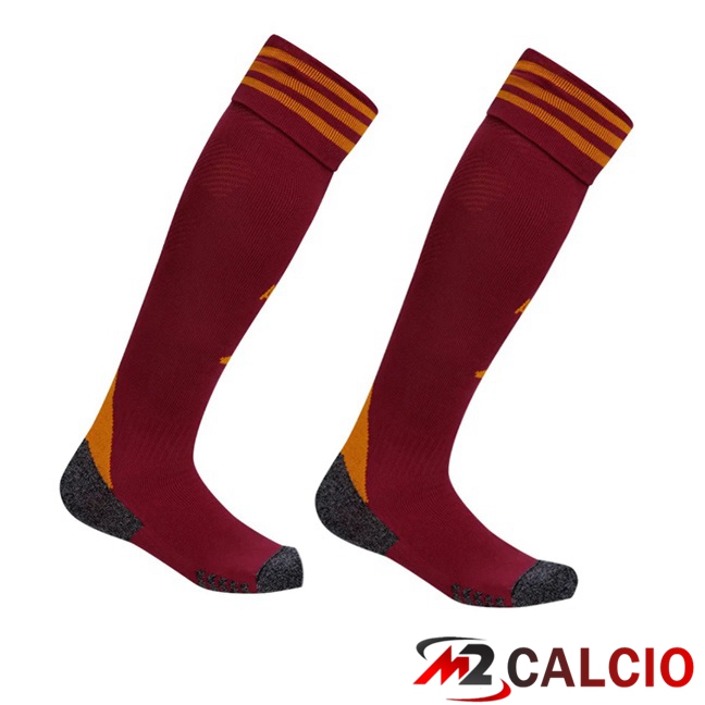 Maglie Calcio Personalizzate,Tute Calcio Squadre,Maglia Nazionale Italiana Calcio | Calzini Calcio AS Roma Prima Rosso 2025/2026