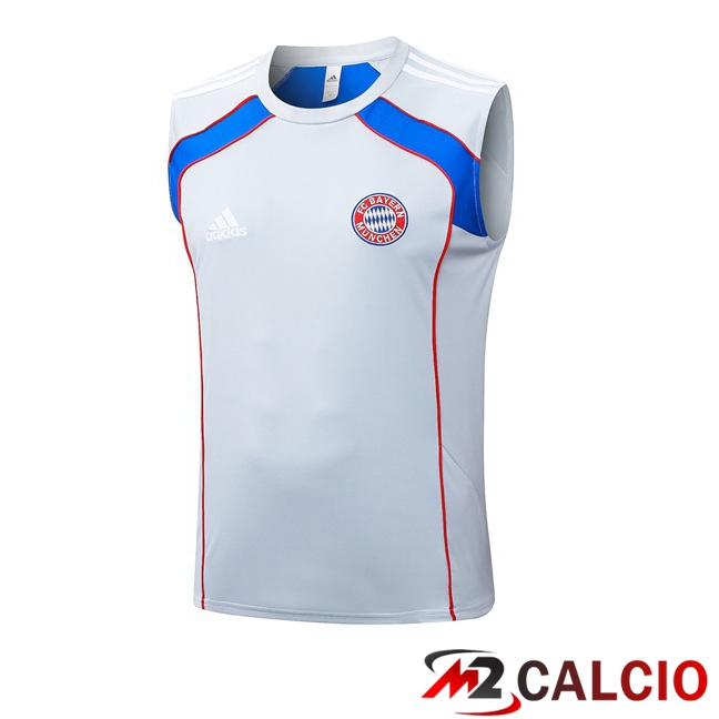 Maglie Calcio Personalizzate,Tute Calcio Squadre,Maglia Nazionale Italiana Calcio | Canotta Allenamento Bayern Monaco Bianco 2025/2026