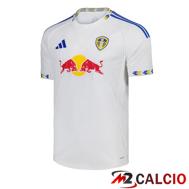 Maglie Calcio Personalizzate,Tute Calcio Squadre,Maglia Nazionale Italiana Calcio | Maglie Calcio Leeds United Prima Bianco 2025/2026