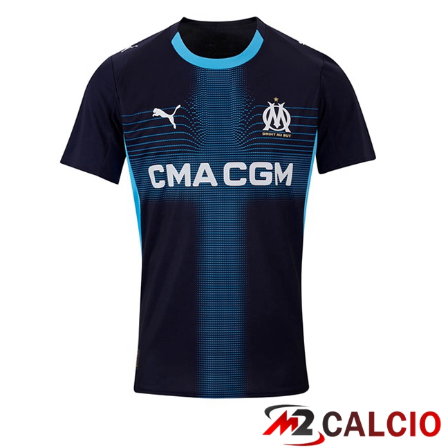 Maglie Calcio Personalizzate,Tute Calcio Squadre,Maglia Nazionale Italiana Calcio | Maglie Calcio Marsiglia OM Seconda Blu Reale 2025/2026
