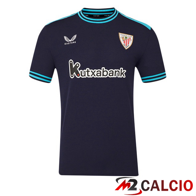 Maglie Calcio Personalizzate,Tute Calcio Squadre,Maglia Nazionale Italiana Calcio | Maglie Calcio Athletic Club Seconda Blu 2025/2026
