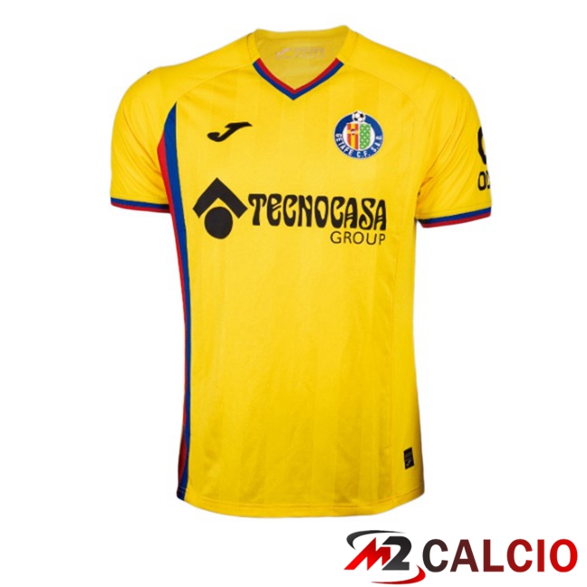 Maglie Calcio Personalizzate,Tute Calcio Squadre,Maglia Nazionale Italiana Calcio | Maglie Calcio Getafe CF Terza Giallo 2025/2026