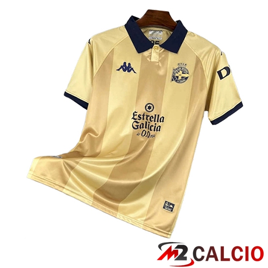 Maglie Calcio Personalizzate,Tute Calcio Squadre,Maglia Nazionale Italiana Calcio | Maglie Calcio Deportivo Edizione Speciale Giallo 2025 2026