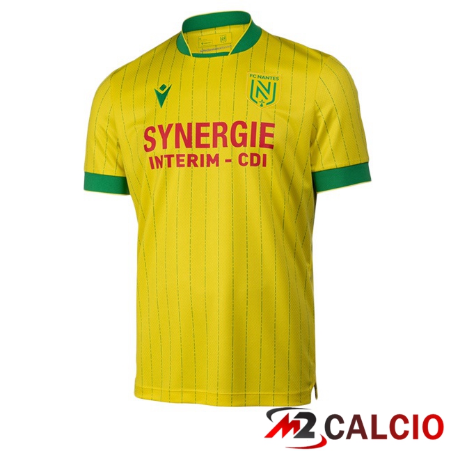 Maglie Calcio Personalizzate,Tute Calcio Squadre,Maglia Nazionale Italiana Calcio | Maglie Calcio FC Nantes Prima Giallo 2025/2026