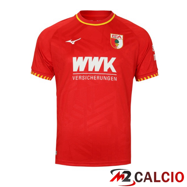Maglie Calcio Personalizzate,Tute Calcio Squadre,Maglia Nazionale Italiana Calcio | Maglie Calcio FC Augsburg Seconda Rosso 2025/2026