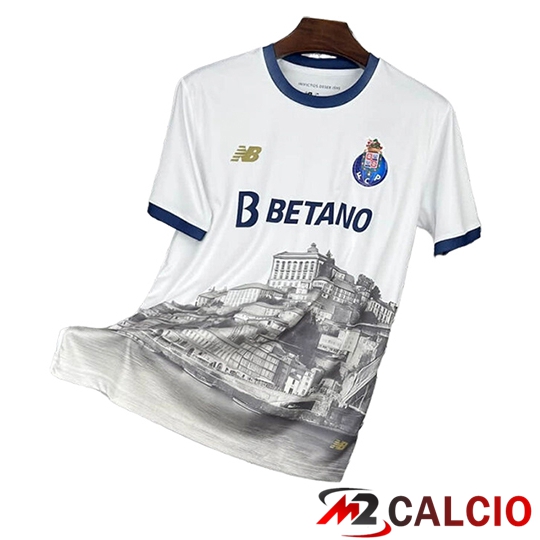 Maglie Calcio Personalizzate,Tute Calcio Squadre,Maglia Nazionale Italiana Calcio | Maglie Calcio FC Porto Edizione Speciale Bianco 2025 2026