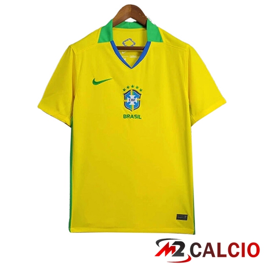 Maglie Calcio Personalizzate,Tute Calcio Squadre,Maglia Nazionale Italiana Calcio | Maglie Calcio Brasile Prima 2025 2026