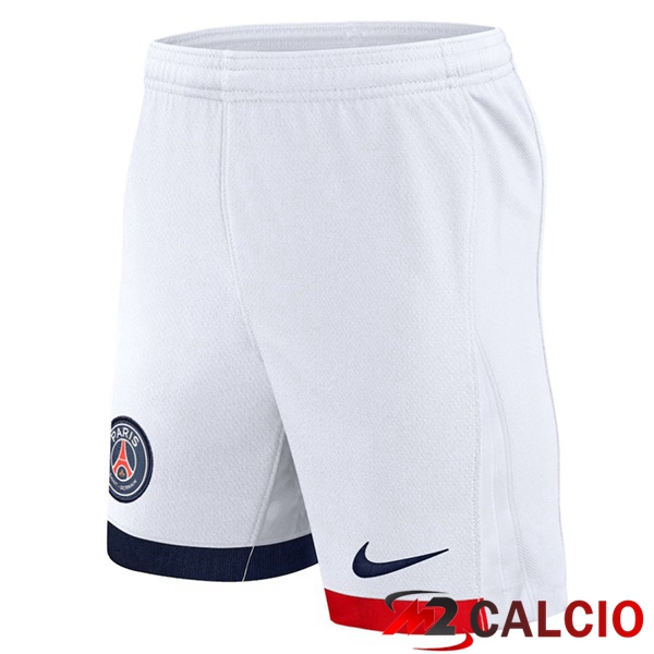 Maglie Calcio Paris PSG Seconda Bianco 2025/2026
