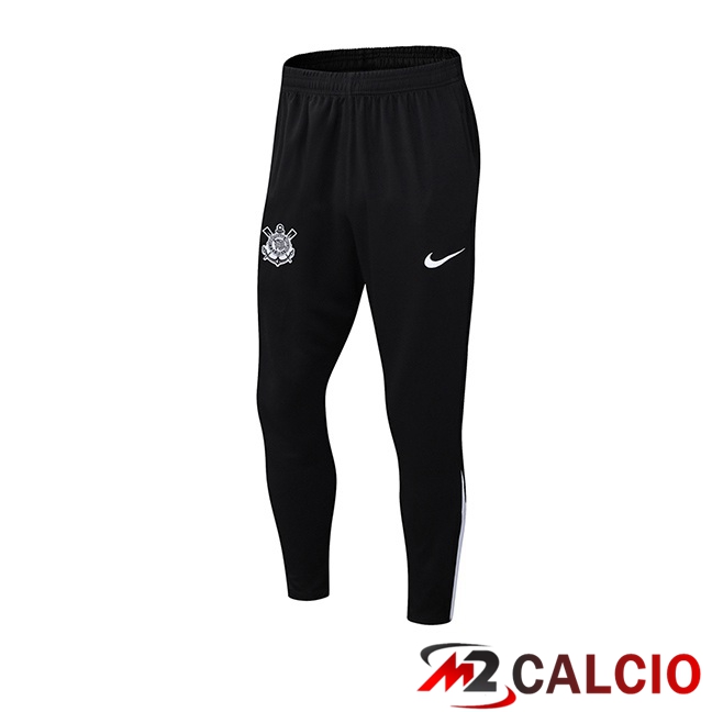 Maglie Calcio Personalizzate,Tute Calcio Squadre,Maglia Nazionale Italiana Calcio | Pantaloni Da Allenamento Corinthians Nero 2025/2026