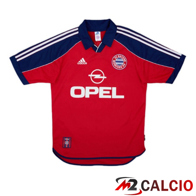 Maglie Calcio Personalizzate,Tute Calcio Squadre,Maglia Nazionale Italiana Calcio | Maglie Calcio Bayern Monaco Retro Prima Rosso 2000-2001