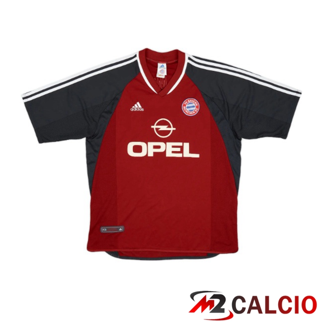 Maglie Calcio Personalizzate,Tute Calcio Squadre,Maglia Nazionale Italiana Calcio | Maglie Calcio Bayern Monaco Retro Prima Rosso 2001-2002