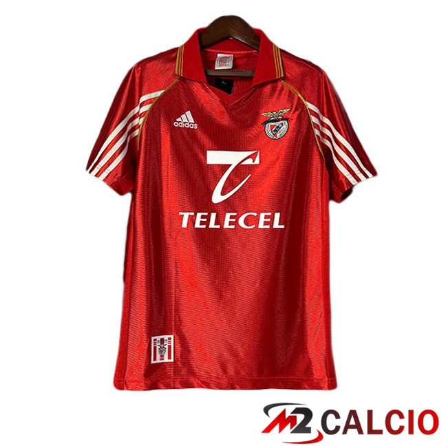 Maglie Calcio Personalizzate,Tute Calcio Squadre,Maglia Nazionale Italiana Calcio | Maglie Calcio S.L Benfica Retro Prima Rosso 1998-1999