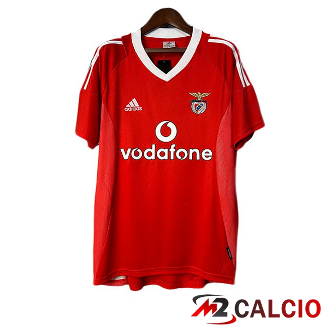 Maglie Calcio Personalizzate,Tute Calcio Squadre,Maglia Nazionale Italiana Calcio | Maglie Calcio S.L Benfica Retro Prima Rosso 2002-2003