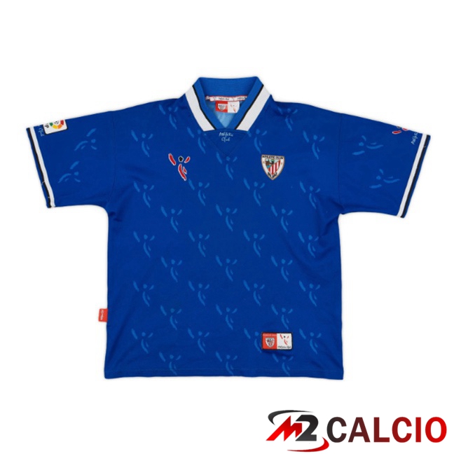 Maglie Calcio Personalizzate,Tute Calcio Squadre,Maglia Nazionale Italiana Calcio | Maglie Calcio Athletic Club Retro Seconda Blu 2001-2003