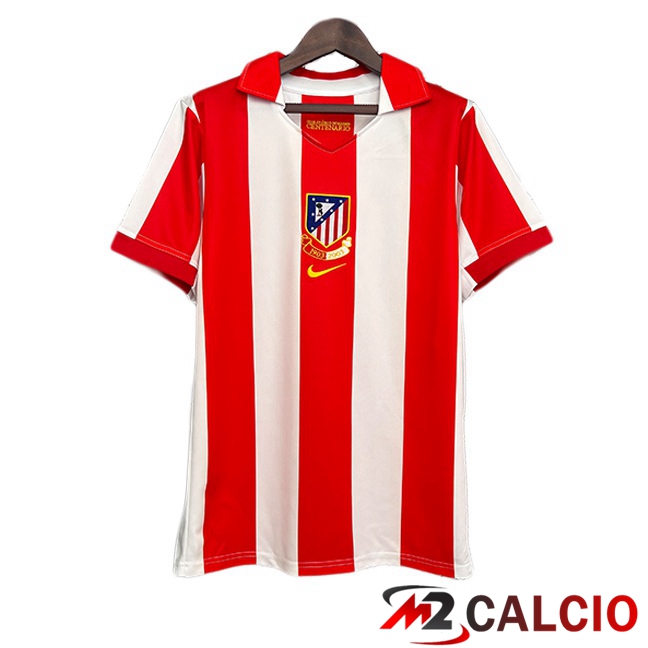 Maglie Calcio Personalizzate,Tute Calcio Squadre,Maglia Nazionale Italiana Calcio | Maglie Calcio Atletico Madrid Retro Prima Rosso 2003-2004