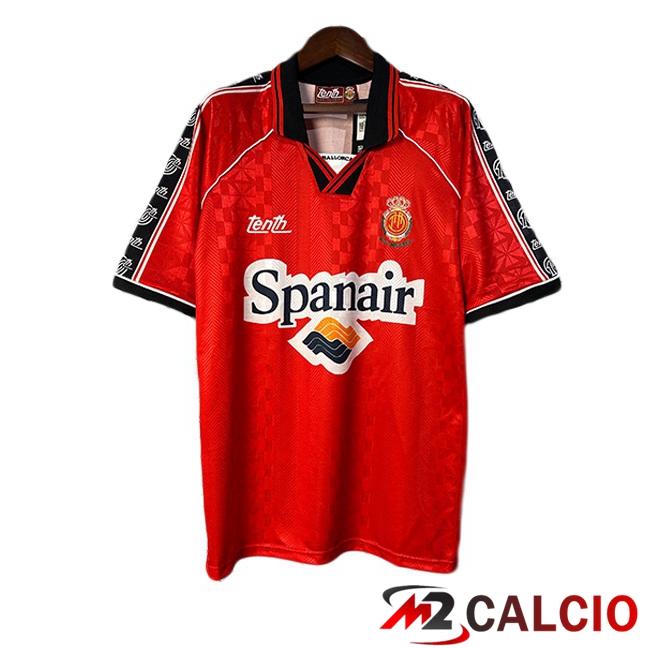 Maglie Calcio Personalizzate,Tute Calcio Squadre,Maglia Nazionale Italiana Calcio | Maglie Calcio RCD Mallorca Retro Prima Rosso 1996-1997