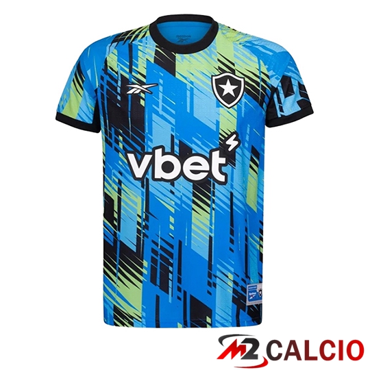 Maglie Calcio Personalizzate,Tute Calcio Squadre,Maglia Nazionale Italiana Calcio | Maglie Calcio Botafogo Portiere Blu/Verde 2025/2026