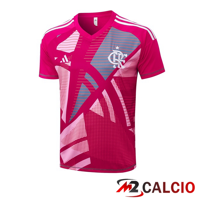 Maglie Calcio Personalizzate,Tute Calcio Squadre,Maglia Nazionale Italiana Calcio | T Shirt Allenamento Flamengo Rosso 2025/2026