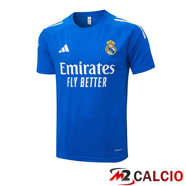 T Shirt Allenamento Real Madrid Blu 2025/2026