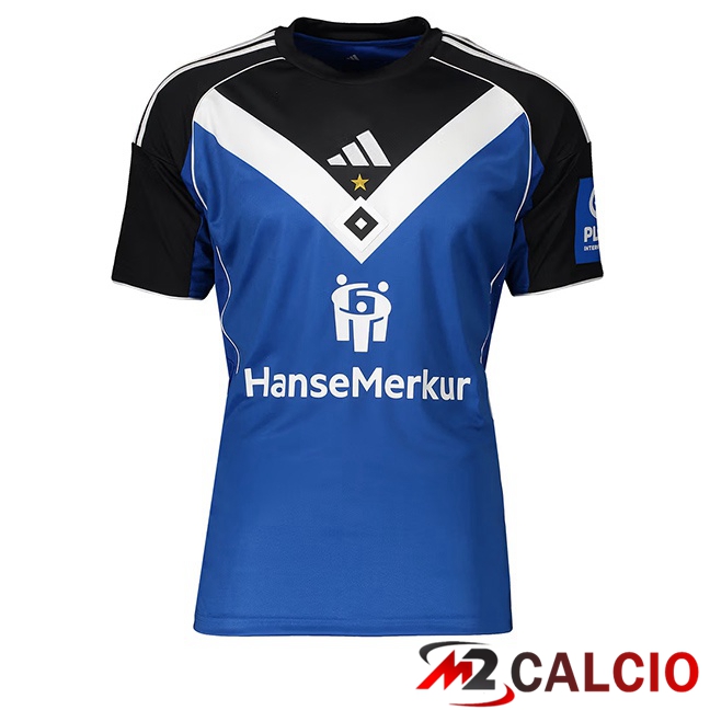 Maglie Calcio Personalizzate,Tute Calcio Squadre,Maglia Nazionale Italiana Calcio | Maglie Calcio Hamburger SV Seconda Blu 2025/2026