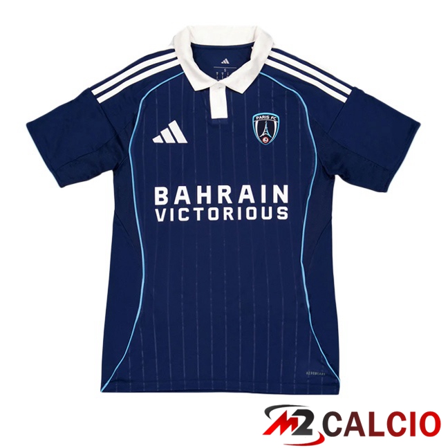 Maglie Calcio Personalizzate,Tute Calcio Squadre,Maglia Nazionale Italiana Calcio | Maglie Calcio Paris FC Prima Blu 2025/2026