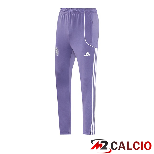 Maglie Calcio Personalizzate,Tute Calcio Squadre,Maglia Nazionale Italiana Calcio | Pantaloni Da Allenamento Manchester United Viola 2025/2026