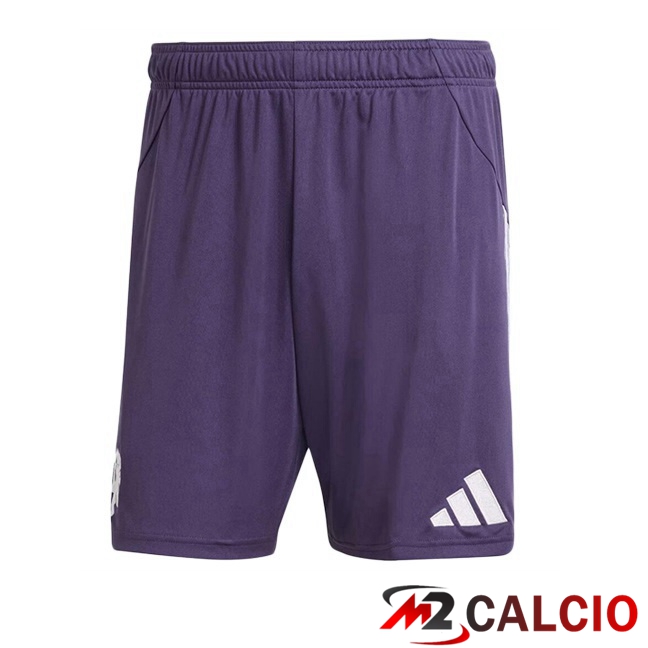 Maglie Calcio Personalizzate,Tute Calcio Squadre,Maglia Nazionale Italiana Calcio | Pantaloncini Calcio Manchester United Seconda Viola 2025/2026