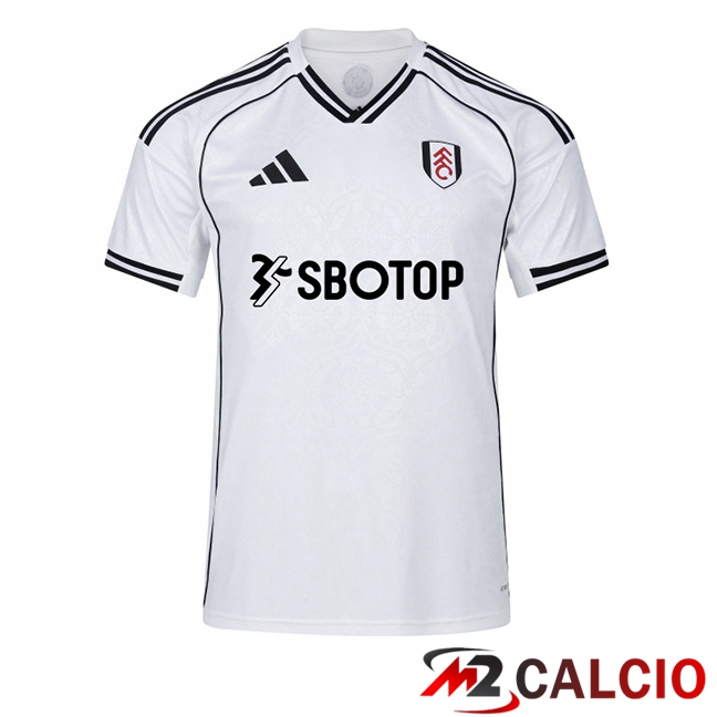 Maglie Calcio Personalizzate,Tute Calcio Squadre,Maglia Nazionale Italiana Calcio | Maglie Calcio Fulham FC Prima Bianco 2025/2026