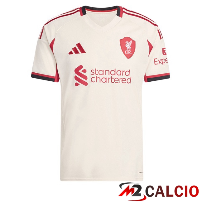Maglie Calcio Personalizzate,Tute Calcio Squadre,Maglia Nazionale Italiana Calcio | Maglie Calcio FC Liverpool Seconda Giallo 2025/2026