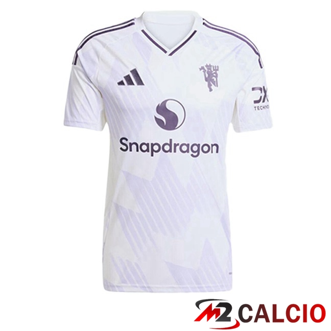 Maglie Calcio Personalizzate,Tute Calcio Squadre,Maglia Nazionale Italiana Calcio | Maglie Calcio Manchester United Seconda Bianco 2025/2026