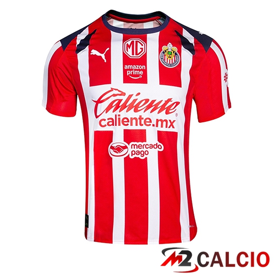 Maglie Calcio Personalizzate,Tute Calcio Squadre,Maglia Nazionale Italiana Calcio | Maglie Calcio CD Guadalajara Prima 2025/2026