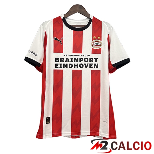 Maglie Calcio Personalizzate,Tute Calcio Squadre,Maglia Nazionale Italiana Calcio | Maglie Calcio PSV Prima 2025/2026