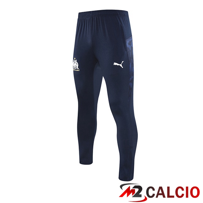 Maglie Calcio Personalizzate,Tute Calcio Squadre,Maglia Nazionale Italiana Calcio | Pantaloni Da Allenamento Marsiglia OM Blu Reale 2025/2026