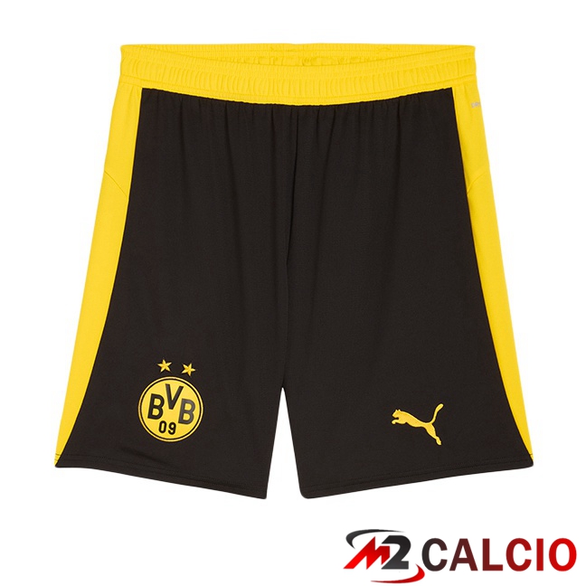 Maglie Calcio Personalizzate,Tute Calcio Squadre,Maglia Nazionale Italiana Calcio | Pantaloncini Calcio Dortmund BVB Prima Nero Giallo 2025/2026
