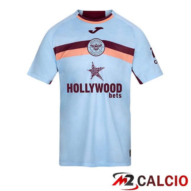 Maglie Calcio Personalizzate,Tute Calcio Squadre,Maglia Nazionale Italiana Calcio | Maglie Calcio Brentford FC Terza Blu 2025/2026