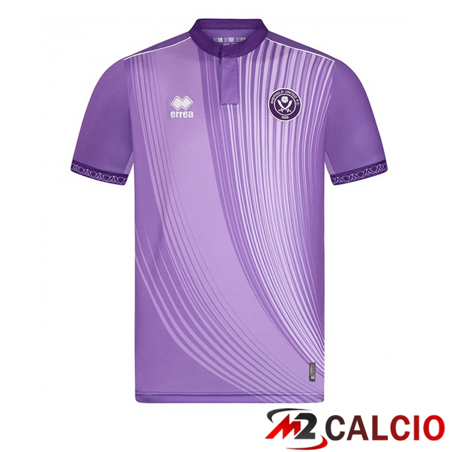 Maglie Calcio Personalizzate,Tute Calcio Squadre,Maglia Nazionale Italiana Calcio | Maglie Calcio Sheffield United Terza Viola 2025/2026